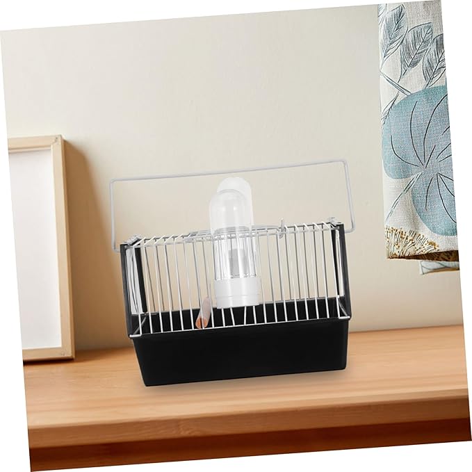 1pc Portable Pet Bird Cage Handheld Parrot Carrier Travel Cage for Birds for Outdoor Use Easy Assembly Lightweight Design