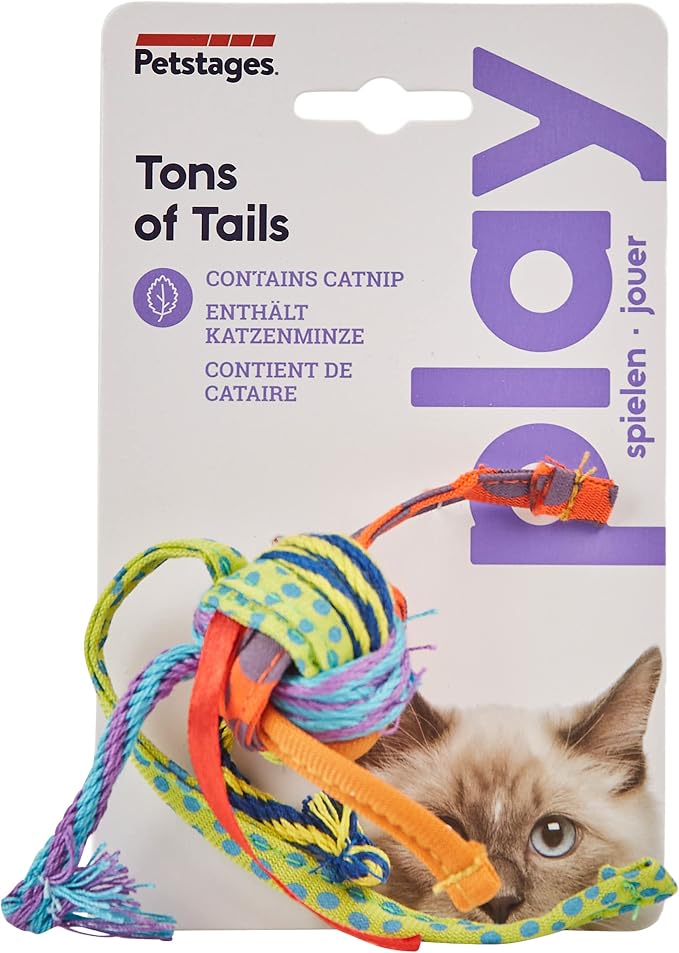 Catstages Tons of Tails Dental Catnip Cat Toy (Pack of 2) - Image 2