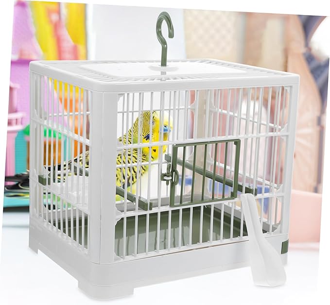 Hanging Bird Cage Stand for Parrots Lightweight Travel Cage Ventilation for Portable Use