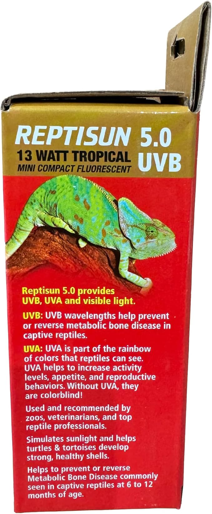 Reptisun 5.0 Uvb Mini Compact Fluorescent (Pack of 2)