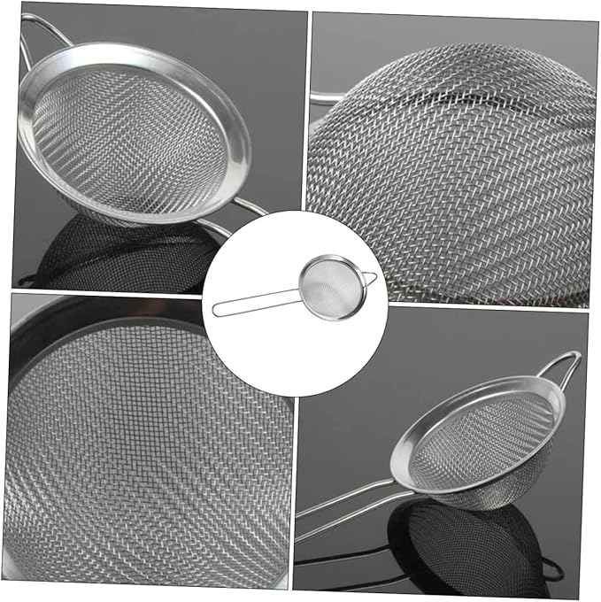 Toyvian 2PCS Reptiles Sand Shovel Lizard Dung Sieve for Excrement Cleaning Sturdy Sand Filtering Shovel Ergonomic Handle for Reptile Care