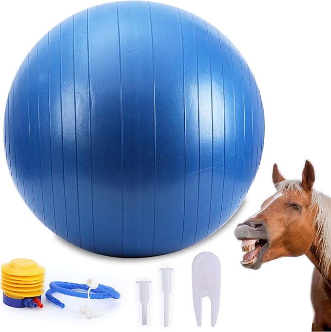 Horse Ball 40inch - Extra Large Toy for Adult Horses, Ideal for Pasture & Indoor Stall Boredom Relief