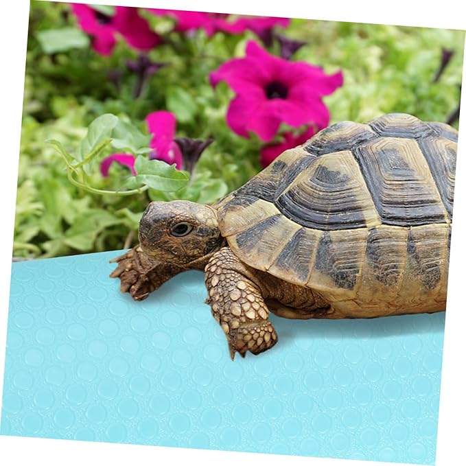 Mipcase Reptile Carpet Substrate Mat for Terrarium Bedding Reptile Habitat Pad for Tortoises Lizards Snakes and Geckos Safe Comfortable and Easy to Clean