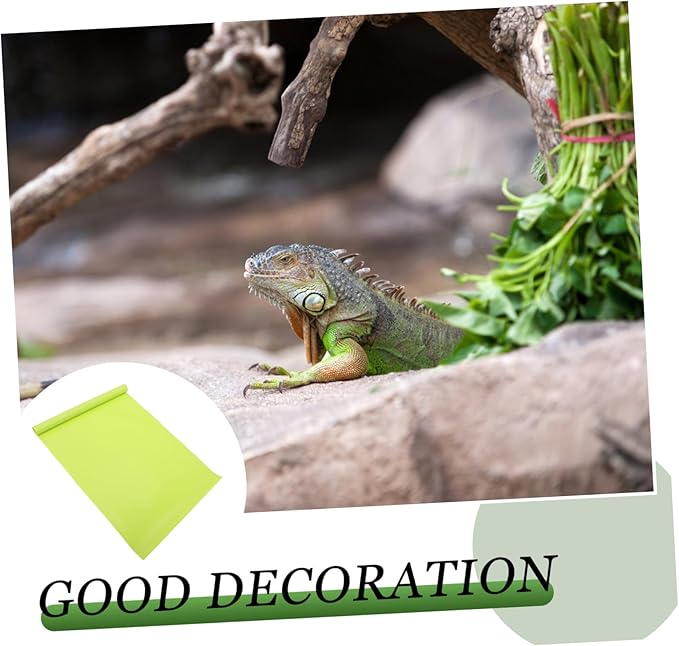 Happyyami Gecko Hide Mats Basking Platform Reptile Carrier 10 Gallon Pad Waterproof Oil Reptile Floor Mat