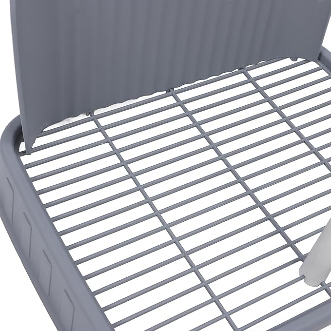 Pee Pad Holder, Mesh Removable Indoor Dog Potty Tray, Easy Cleaning Large Stable Structure Dog Training Toilet, for Medium Large Pets Puppy, 20x15.3x4inch