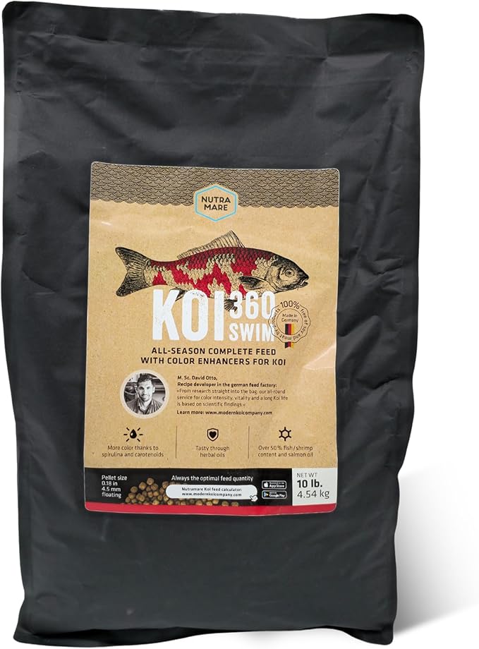 Koi360 Swim Koi Food (1 Pack 10lb)