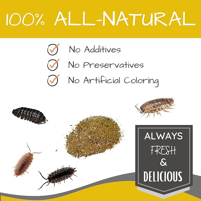 Iso Chow Variety Mix Blend 1.5 oz - Isopod Food & Springtail Food
