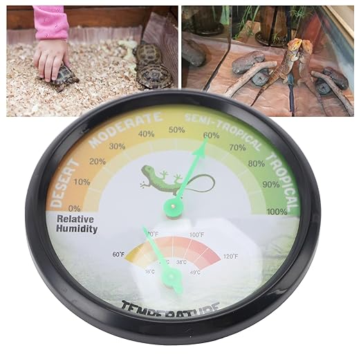 Thermometer Hygrometer Indoor Thermometers Dial High Precise Pointer Type Mechanical Temperature and Humidity for Reptile Pet
