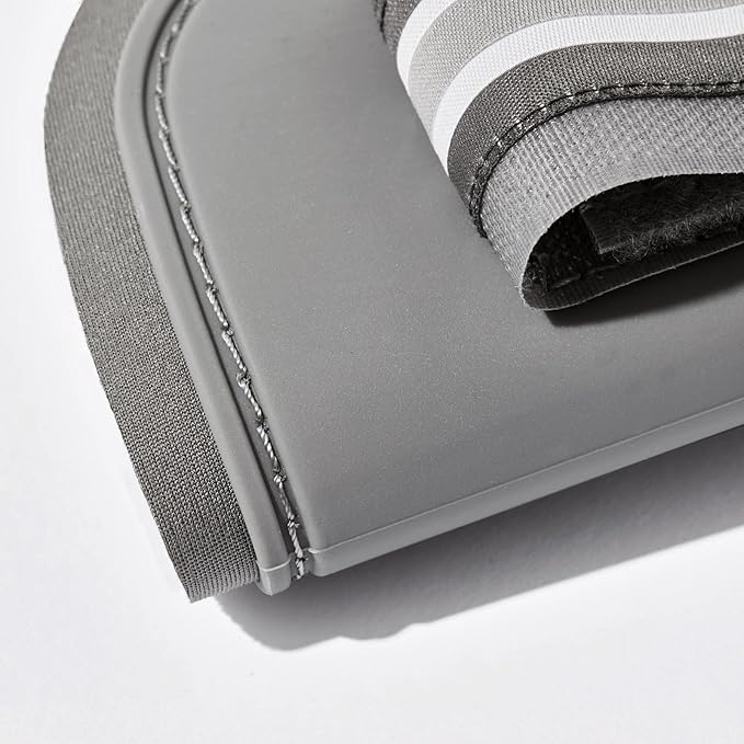 HORZE Adepto Open Front Tendon Boots | Durable Shell with Neoprene Lining - Steel Grey - Horse