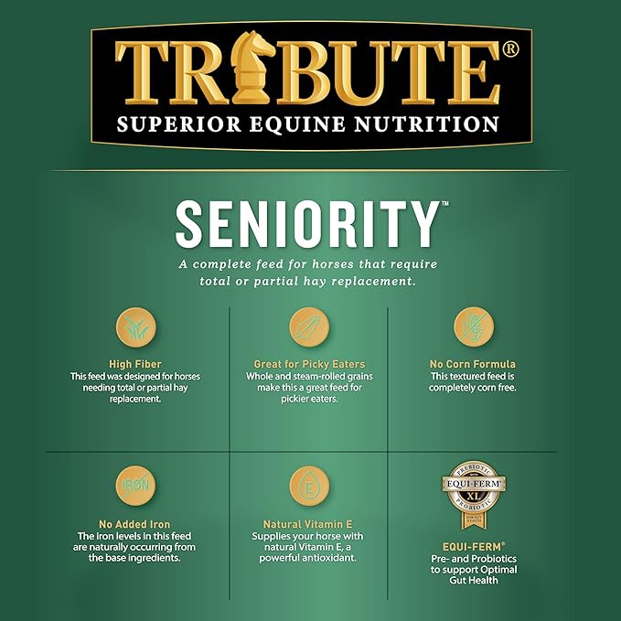 Kalmbach Feeds Tribute Maturity Textured for Horse, 50 lb