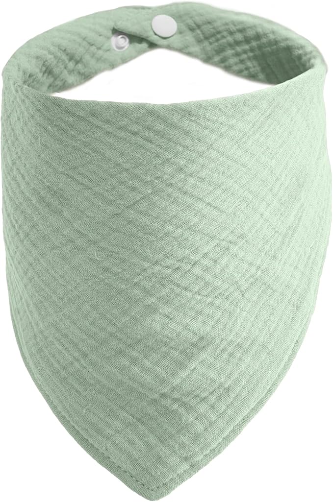 St. Patrick's Day Pet's Bandanas for Medium Dog Solid Color Dogs and cat Scarf with Adustable Button,PeaGreen,Medium