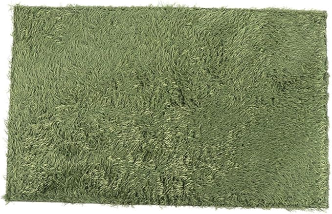 Happyyami Realistic Fake Grass Iguana Cage Decor Turtle Aquarium Reptile Tank Background Heat-Preserving Reptile Supply