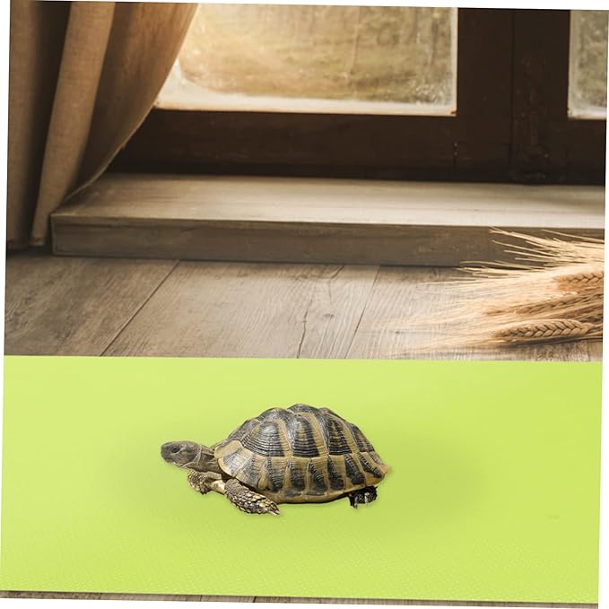Levemolo 2pcs Reptile Carpet Substrate Mat for Terrarium Bedding for Leopard Gecko Bearded Dragon Turtles Snakes Non-Tear Flooring