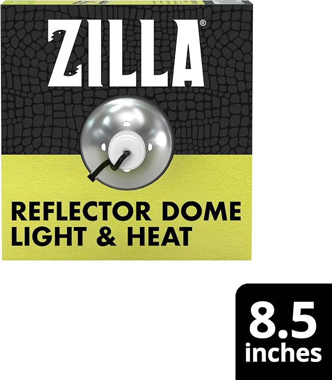 Zilla Silver Reflector Domes 8.5 Inches
