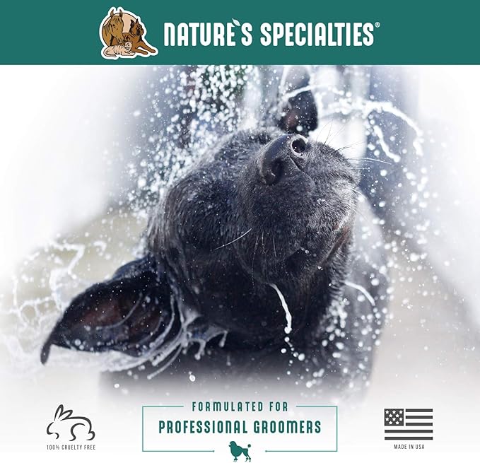 Nature's Specialties Plum Silky Dog Cologne for Pets, Natural Choice for Professional Groomers, Ready to Use Perfume, Finishing Spray, Made in USA, 8 oz