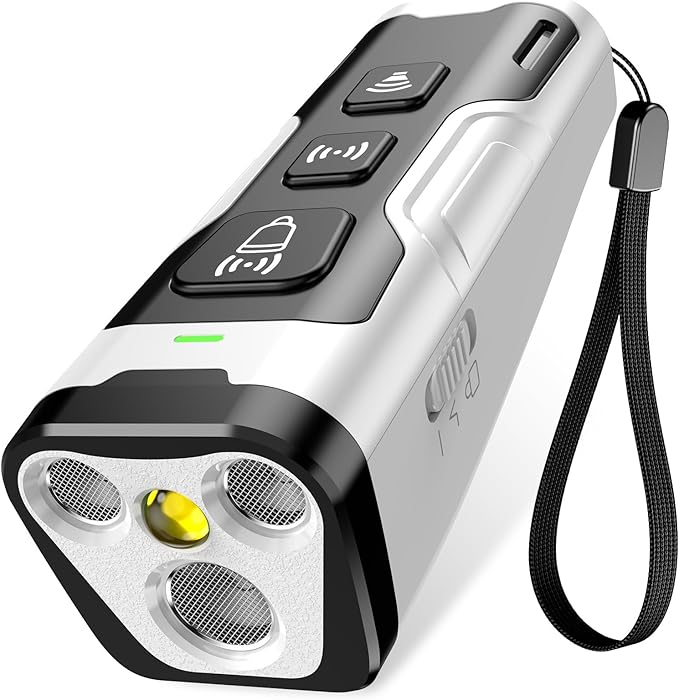 YUYQA Dog Bark Deterrent Device, 3X Ultrasonic Anti Barking, 6 Training Modes 23 FT Range Barks No More Indoors Outdoors Behavior Correct Safe & Humane Rechargeable Compact Bark Control for Dogs