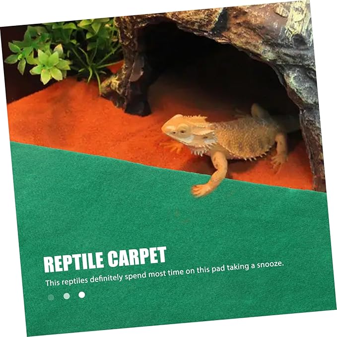 BESPORTBLE Reptile Warm Cushion Durable Sleeping Pad for Tortoises Lizards and Spiders Comfortable and Practical Reptile Mat for Climbing and Resting