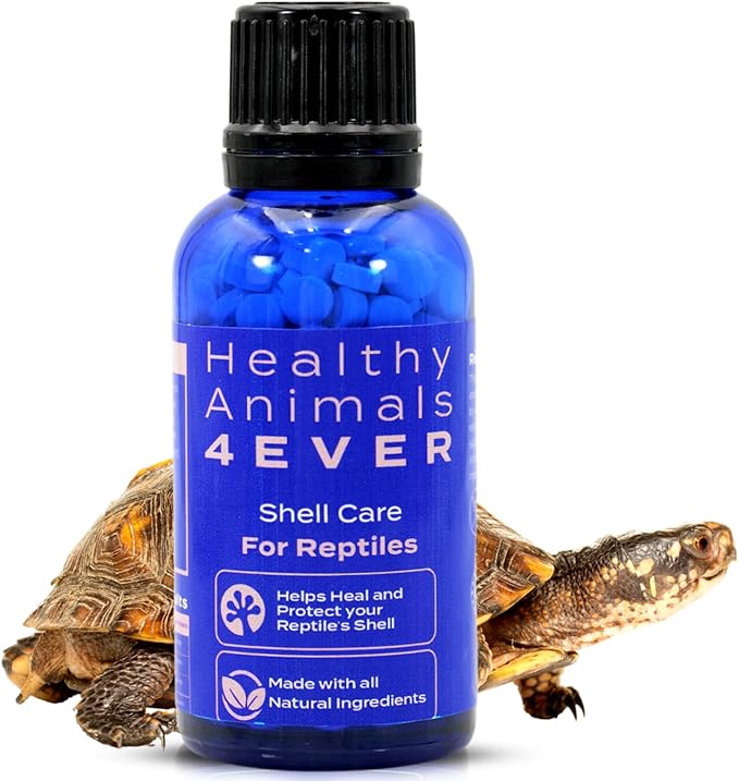 HealthyAnimals4Ever HA4E - Reptile Shell Care - Natural Support for Shell Rot, Tissue Repair & Healthy Shell Growth - Safe Homeopathic Formula - 300 Tablets