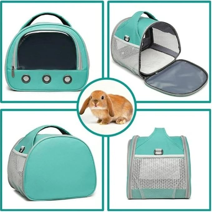 Bird Carrier;wildbird Carrier;Wild Bird Carrier;Bird Carrier Travel cage;Bird Travel Carrier;Bunny Carrier;Small Bird cage; (Black Large: 30 * 25 * 26")