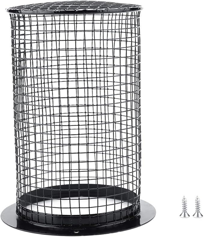 Square Reptile Lamp Cover Heating Light, Practical Design for Reptiles - Suitable for All Bulbs