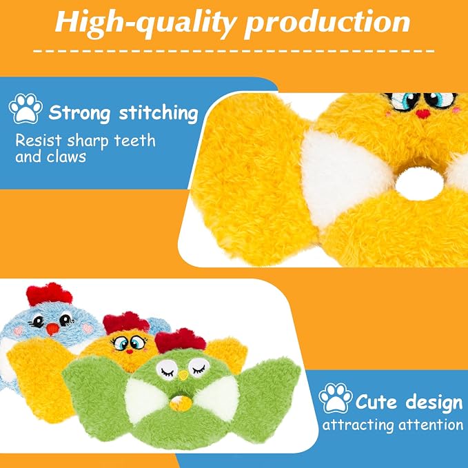 ETEKYER Catnip Toys Bird, Cat Toys for Indoor Cats, 3 Pack, 8.66 Inches - Image 4