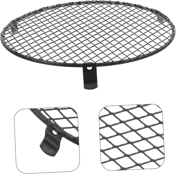 Reptile Enclosure Heat Lamp Cover Mesh Safety Mesh for Reptile Tank BBQ Lamp Protector