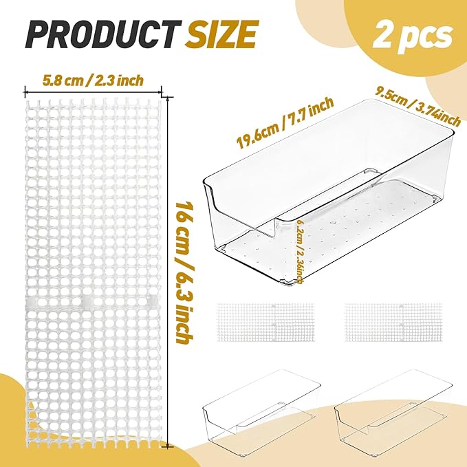 2 Packs Large Hermit Crab Pool - Ideal Hermit Crab Tank Combination - Pool with Cuttable Climbing Ramp