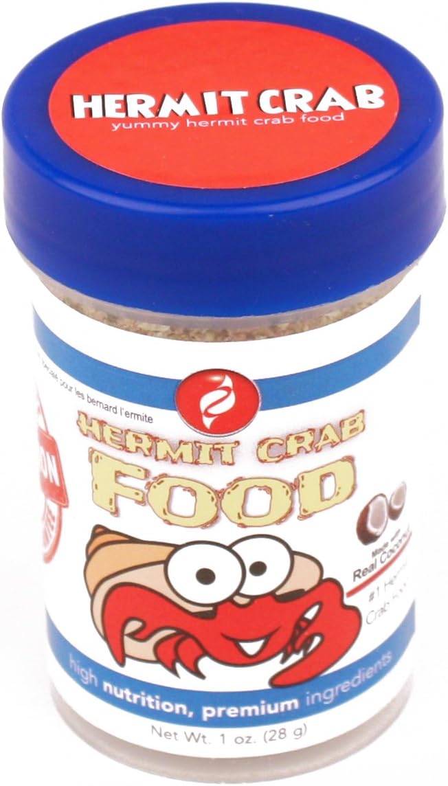 HBH Variety Bites Hermit Crab Food - Hermit Crabs Need A Nutritious Diet to Ensure Lively Behavior and Growth - Our Live Hermit Crab Food Contains Vitamin Enriched Ingredients (1 oz)