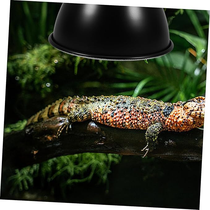 Reptile Heat Lamp Shade Easy Install Maintain Lampshade for Reptile Tank