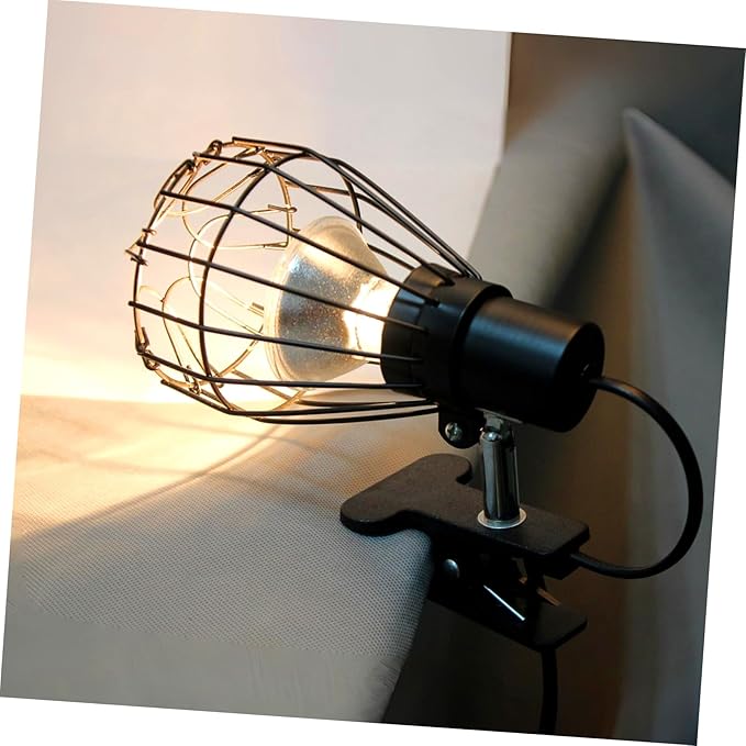 BESPORTBLE 1Pc Box Scalding Art Lampshade for Reptile Habitat Heating Lamp Cover with Efficient Heat Dissipation Protection for Climbing Pets Easy Installation