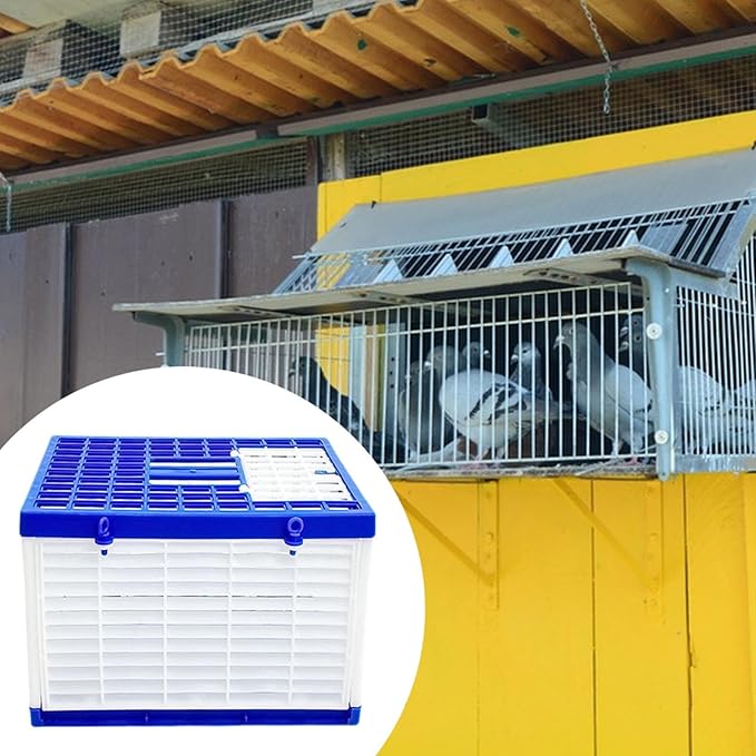 Birdhouses- Pigeon Cage for Travel, Bird Carrier with Handle, Nest Box for Outdoor and Indoor Use, S
