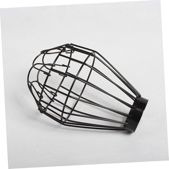 4pcs Reptile Scalding Lamp Shade Bulb Guard for Pet Cages Efficient Heat Dissipation Safe for Bearded Dragons and Turtles Fits Lamp Holders