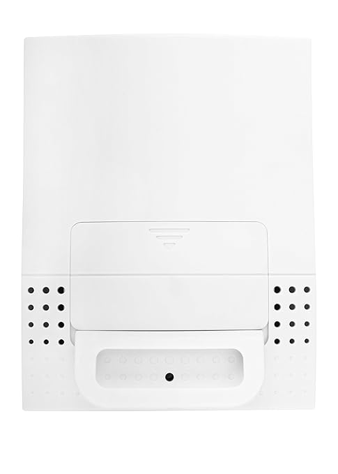 Bresser 7007412 Hygrometer and Thermometer with Room Humidity Monitoring and Mould Alarm, Set of 3, White, 8.5 x 3.5 x 11 cm