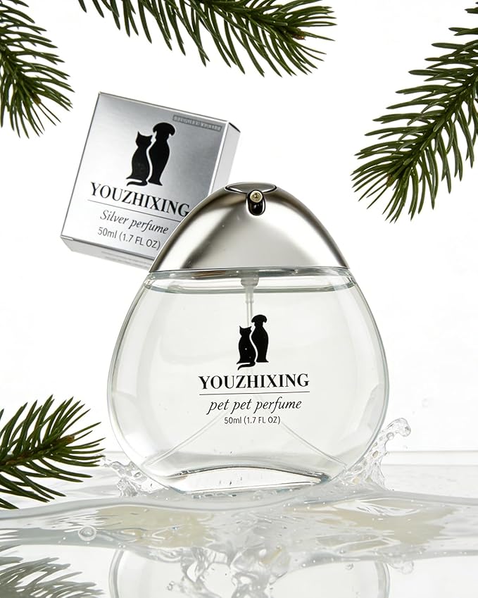 Professional Dog Perfume & Pet Cologne - Woody Forest Scent - Safe if Licked, Long Lasting Water-Based Deodorizer for Dogs & Cats - 1.7oz Glass Bottle with Gift Box
