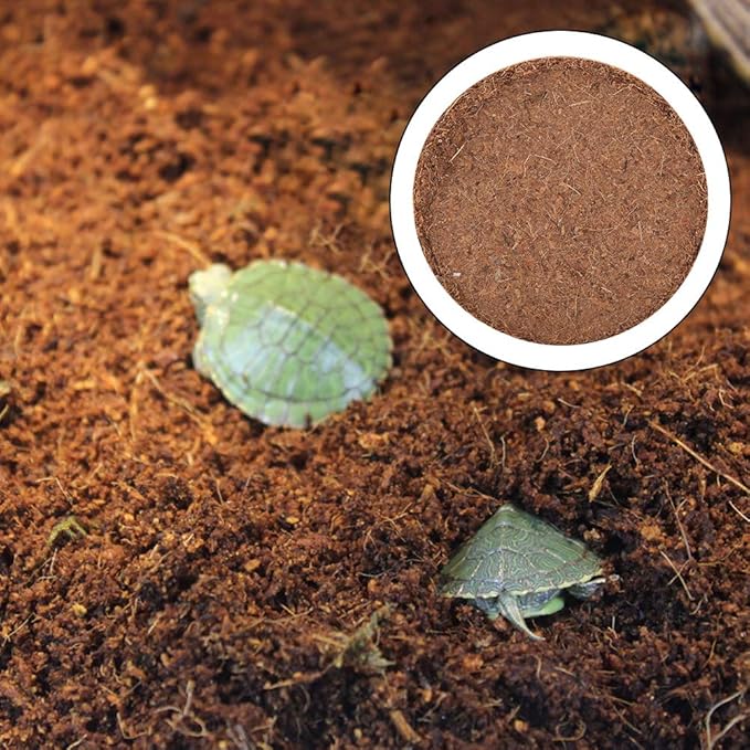 Coconut Fiber Substrate, Coconut Substrate Fiber Substrate Reptile Bedding Reptile Coconut Soil Pad for Spider Lizards