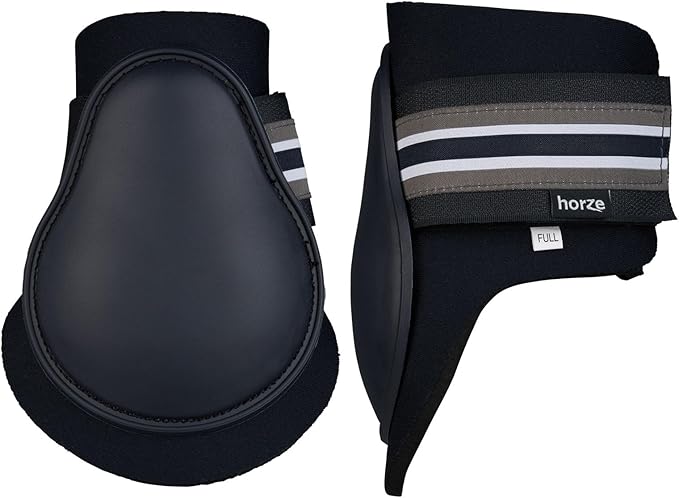 HORZE Adepto Fetlock Boots - Dark Navy - Pony