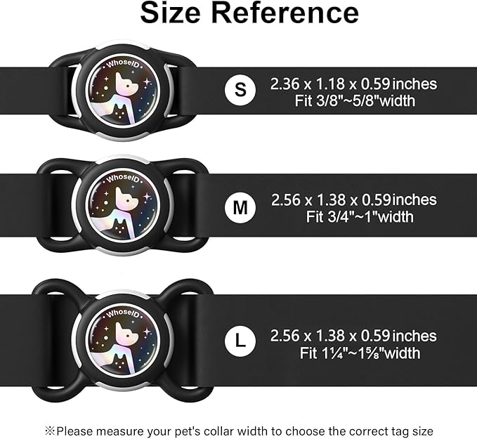 Waterproof Airtag Dog Collar Holder, Silicone & ABS Airtag Holder for Dog & Cat Collars, Ultra-Durable, Lightweight and Protective Airtag Case (Rose&Pink-1, Regular)
