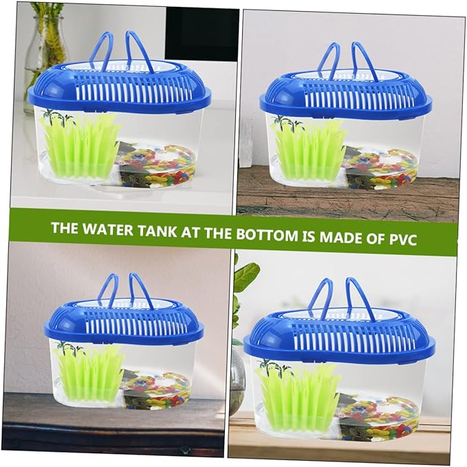 Yardwe 2pcs Plants Shaped Humidifier for Reptile Tanks Unplugged Humidifier with Water Absorption Material for Tortoise and Turtle Enclosures Quiet and Eco-friendly Design