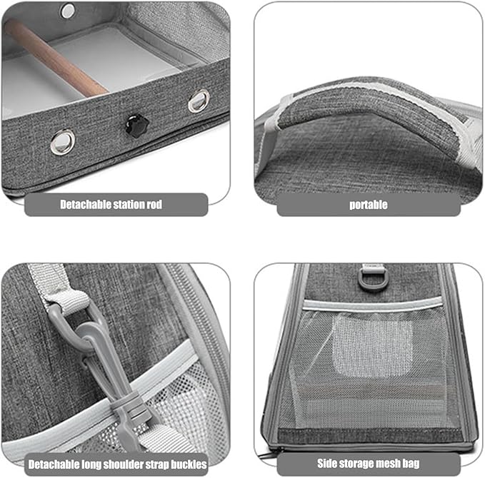 Openable Large Room Pet Carriers Comfort Slings Handbag Bags Meshes Bags for Outdoor Activity Store Supplies