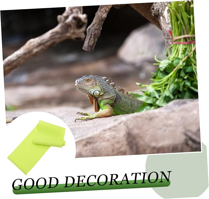 GANAZONO 2pcs Reptile Carpet Mats Easy-Clean Non-Absorbent Substrate for Terrarium Comfortable and Safe Habitat for Geckos Snakes and Other Reptiles