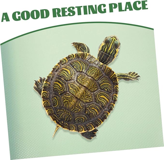 Toddmomy Eva Reptile Carpet Mat for Tortoises Lizards and Snakes Eva Terrarium Bedding for Easy Cleaning Soft and Comfortable Climbing Light Green