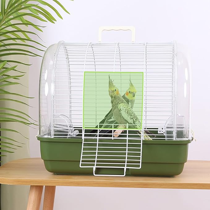 Small Bird Cage - Bird Travel Carrier with Handle - Small Parakeet Cage - for Indoor Outdoor Balcony Living Room Park Parakeet Conure Canary Lovebird