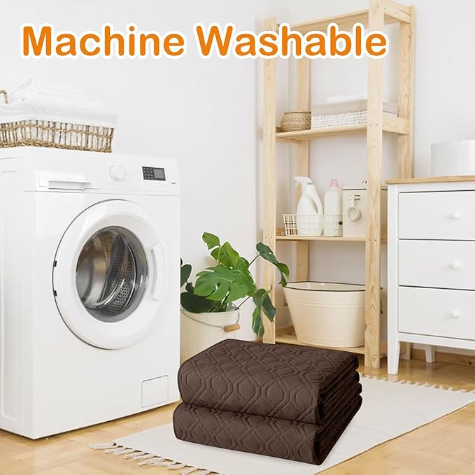 hyha Waterproof Dog Bed Blanket, Soft Pet Blankets, Waterproof Couch Cover for Dogs, Reversible Sofa Covers Washable for Furniture (30x70 Inch, Chocolate/Chocolate)