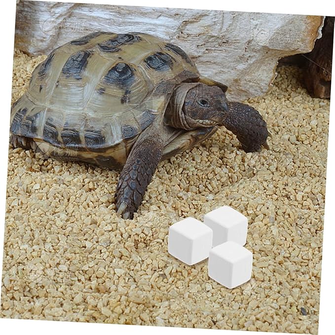 MERRYHAPY 12pcs Reptile for Habitat Natural for Pet Immune System Durable Prevents Destructive Chewing Suitable for Various Reptiles and Pets