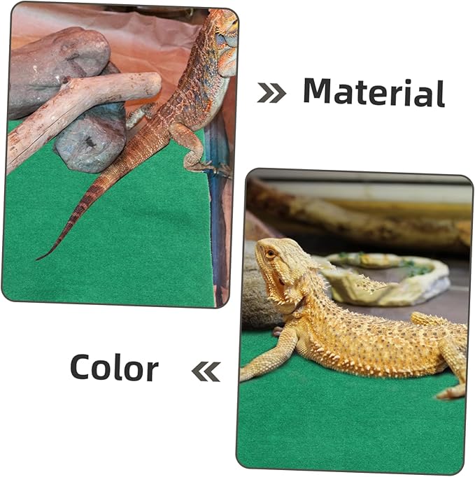 BESPORTBLE Reptile Warm Cushion Durable Sleeping Pad for Tortoises Lizards and Spiders Comfortable and Practical Reptile Mat for Climbing and Resting