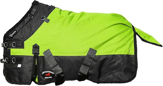 56" 1200D Foal Turnout Waterproof Fleece Lined Medium Winter Blanket 519LG03