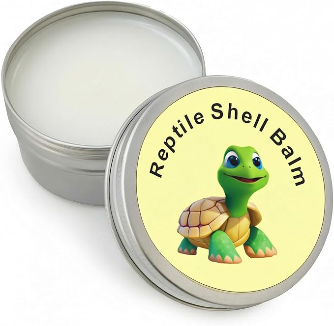 RONDURE Reptile Shell Balm 2.5 Oz Turtle Care Shell Conditioner Moisturizer for Tortoise, Lizard Prevent Skin Dryness on Basking Platform, Tank, and Rock