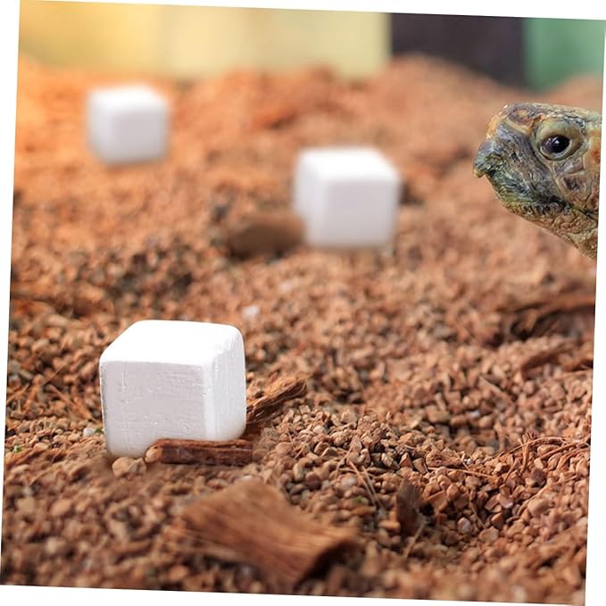 30pcs Natural for Reptiles and Amphibians Supports Growth Bone Strength Health for Turtles Tortoises Lizards Frogs Chameleons Essential Trace Elements for Pet Care