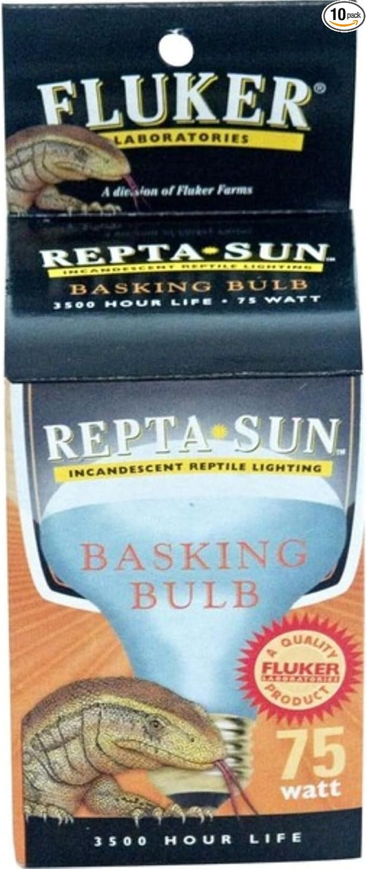 Fluker's Incandescent Basking Bulb 60 Watt - Pack of 10