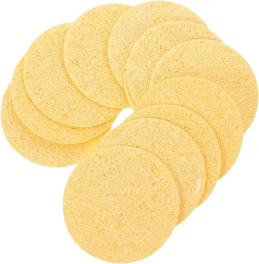 12Pcs Hermit Crab Sponges for Water and Cleaning Humidity Enhancing Sponges for Hermit Crab Habitats Ideal for Drinking and Maintenance of Crab Environments